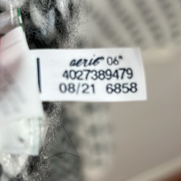 Aerie Wool Blend Reversible Long Winter Scarf Wrap - Picture 11 of 13